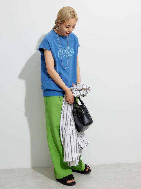  「DISCUS フレンチテリーノースリーブ プルオーバー」|Tシャツ・カットソー|