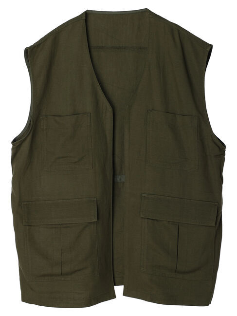 AMERICAN HOLIC「リネンブレンドワークベスト」|ベスト・ジレ|