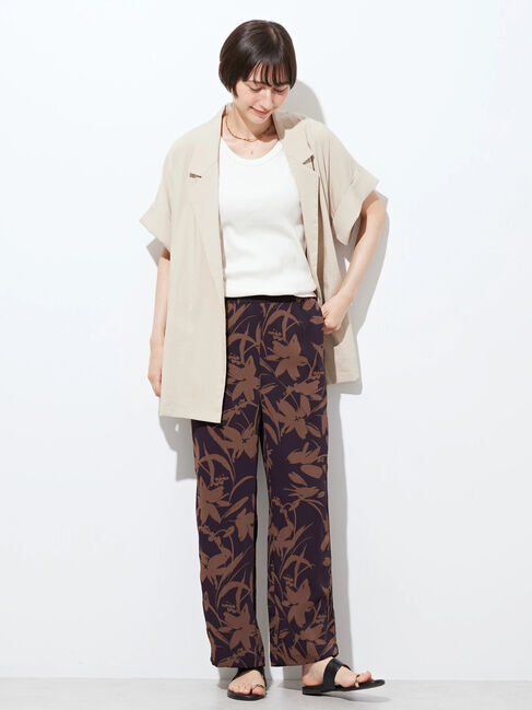 AMERICAN HOLIC「サラッとLeafモチーフパンツ」|その他|