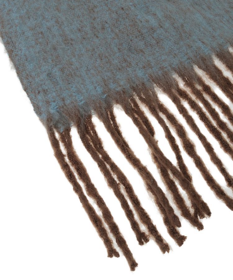 Green Parks「・furry rate ヘアリーシャドーカラーマフラー」|マフラー|