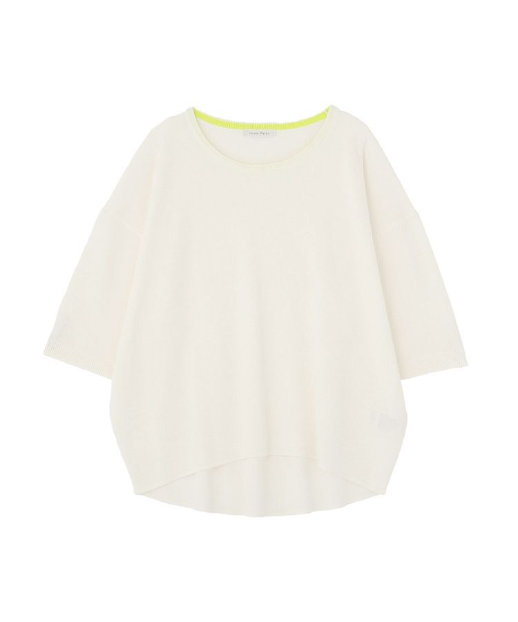 Green Parks「七分袖機能ニットプルオーバー」|ニット・セーター|