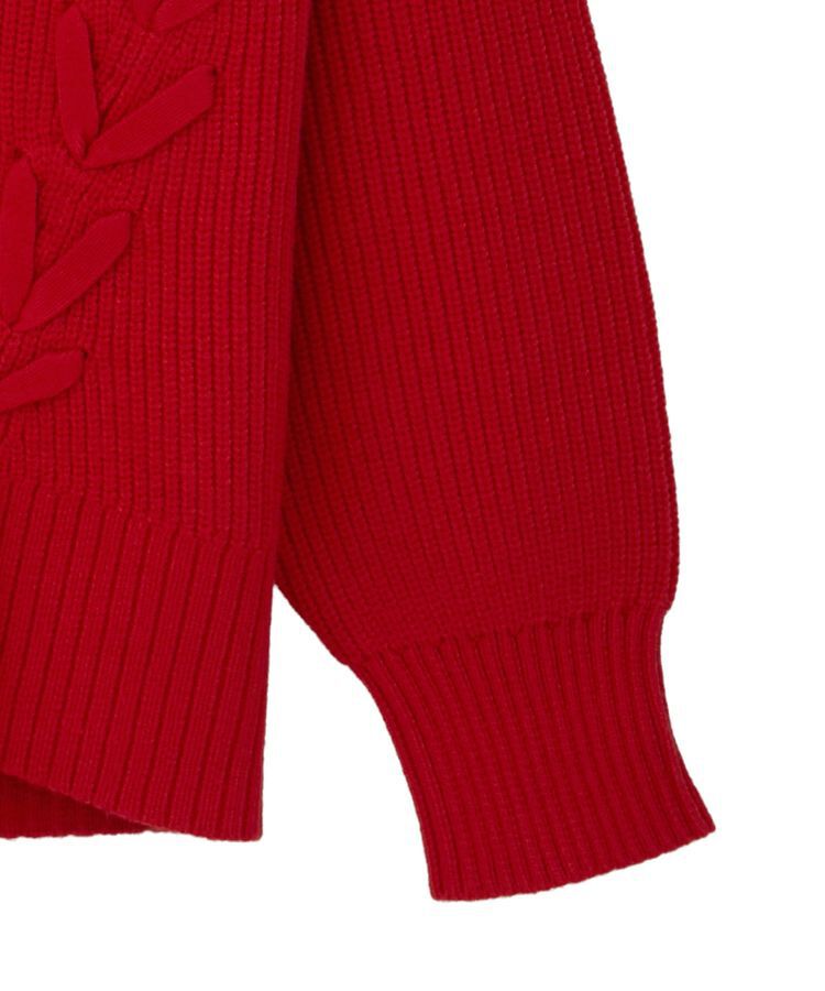 YECCA VECCA「レースアップニット」|ニット・セーター|