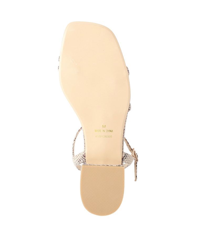 YECCA VECCA「ゴールドバーサンダル」|サンダル|