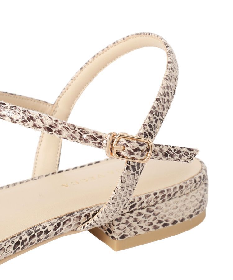 YECCA VECCA「ゴールドバーサンダル」|サンダル|