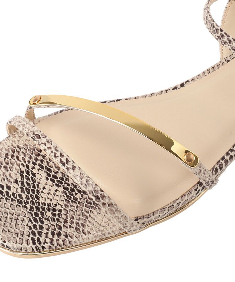 YECCA VECCA「ゴールドバーサンダル」|サンダル|