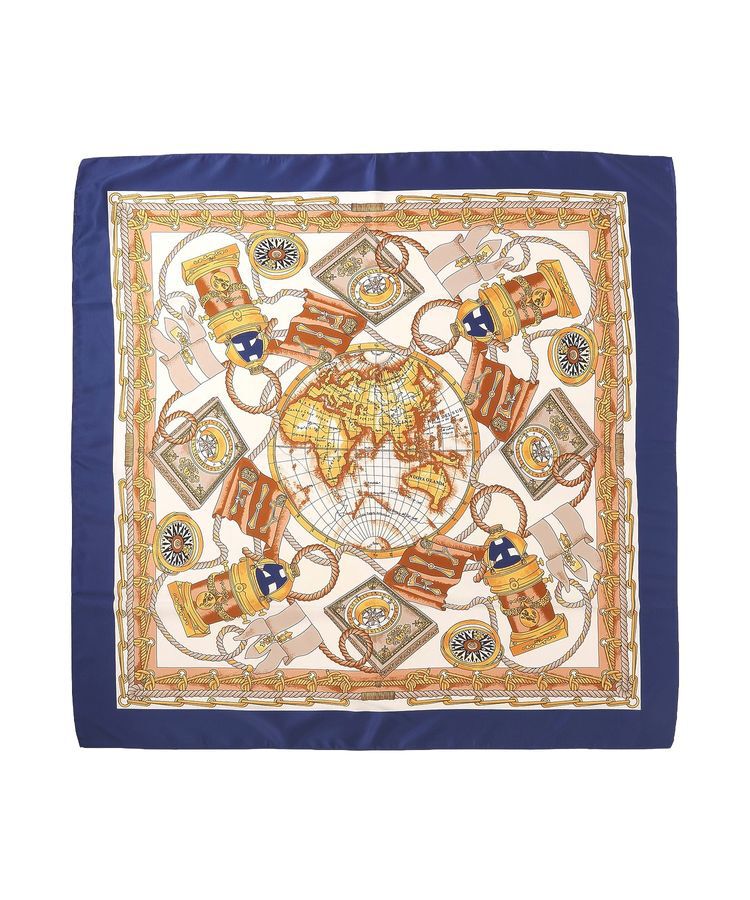 GARAGE OF GOOD CLOTHING「マップ柄スカーフ」|バンダナ・スカーフ|