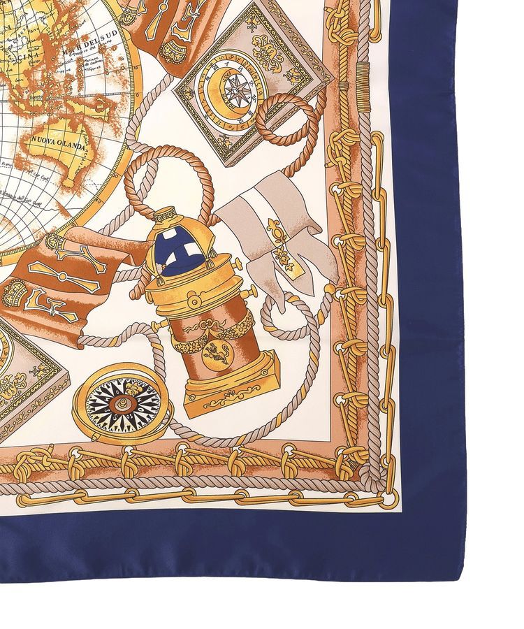 GARAGE OF GOOD CLOTHING「マップ柄スカーフ」|バンダナ・スカーフ|