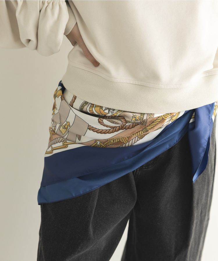 GARAGE OF GOOD CLOTHING「マップ柄スカーフ」|バンダナ・スカーフ|