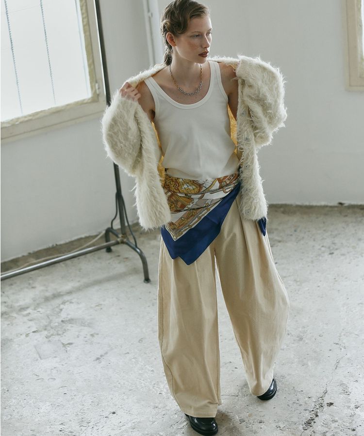 GARAGE OF GOOD CLOTHING「マップ柄スカーフ」|バンダナ・スカーフ|