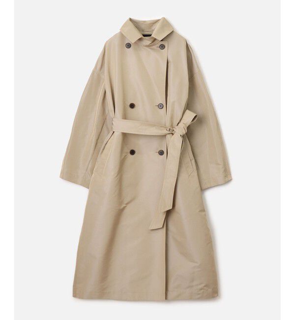 allureville「マイクロタフタトレンチコート」|トレンチコート|