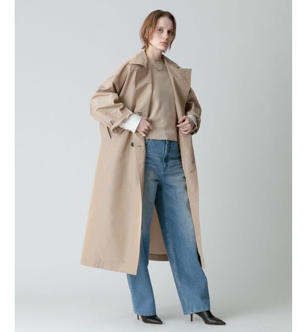 allureville「マイクロタフタトレンチコート」|トレンチコート|