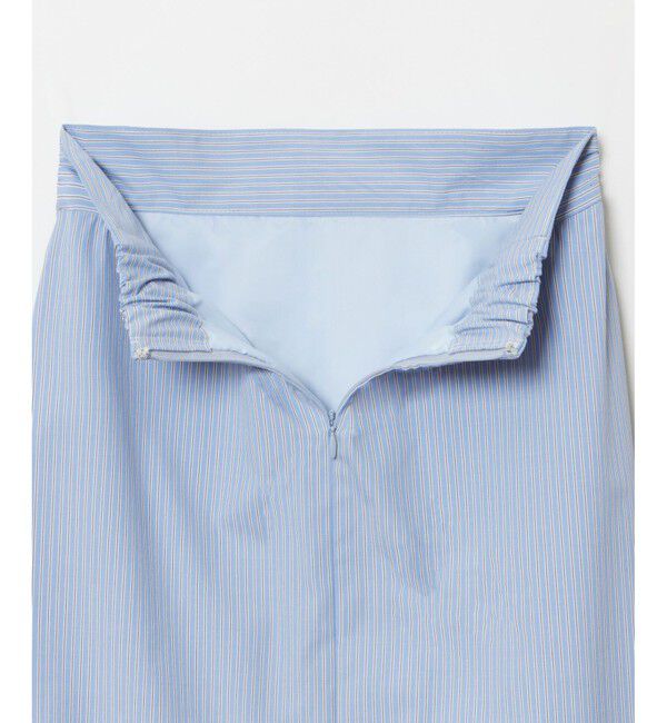 allureville「【セットアップ対応可能】ストライプアシメギャザースカート」|スカート|