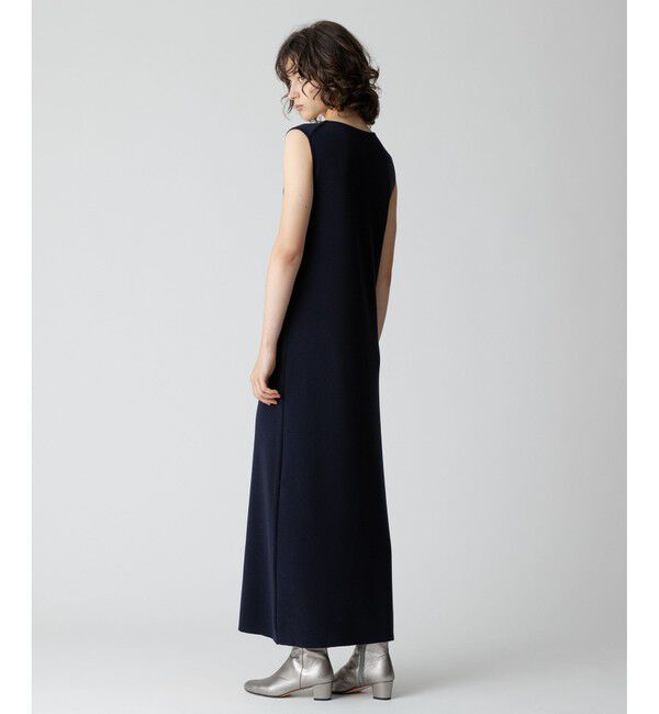 allureville「ハイツイストウール総針ストレートワンピース」|ワンピース|