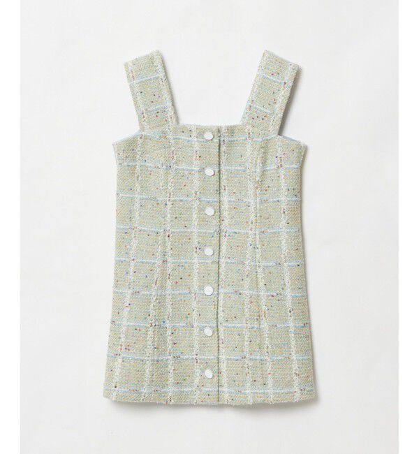 LOULOU WILLOUGHBY「【LOULOU WILLOUGHBY】LINTONツイードジレ」|ベスト・ジレ|