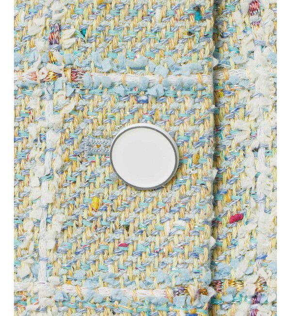 LOULOU WILLOUGHBY「【LOULOU WILLOUGHBY】LINTONツイードジレ」|ベスト・ジレ|