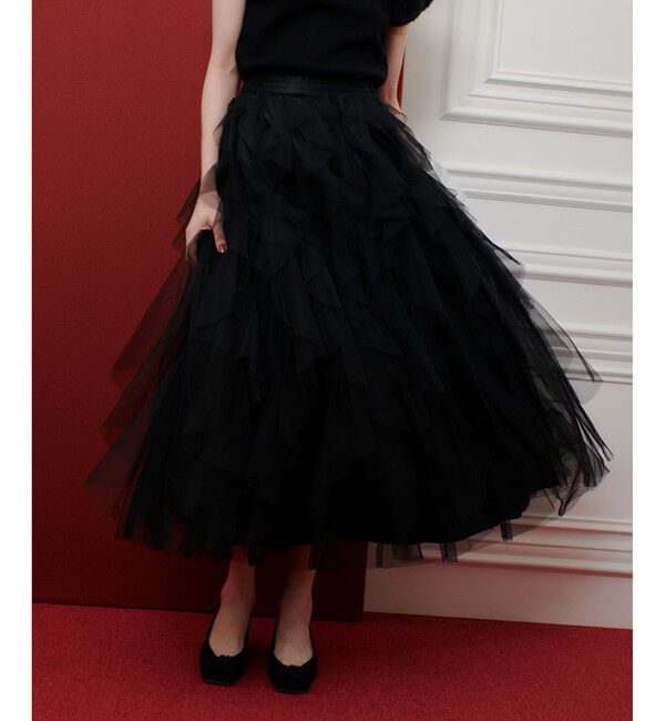 LOULOU WILLOUGHBY「◇ 【LOULOU WILLOUGHBY】チュチュスカート」|スカート|ブラック