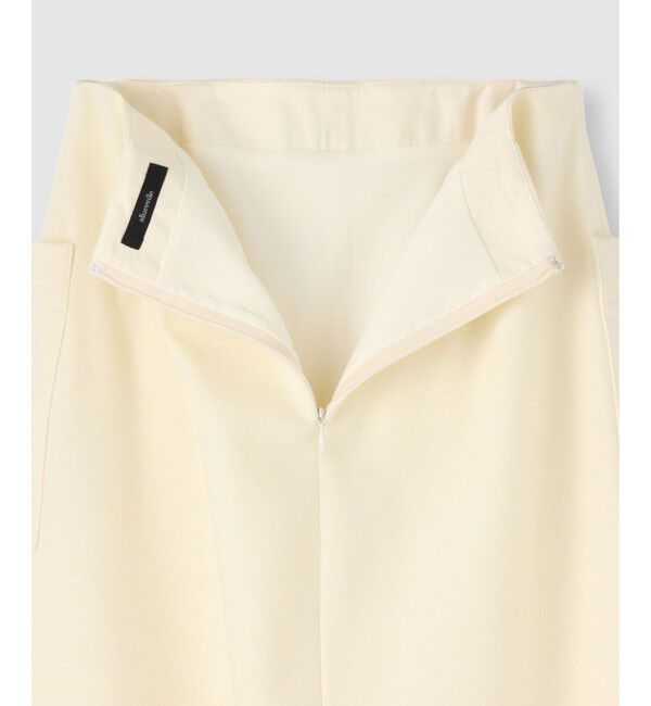 allureville「◇カラーメルトン釦付タイトスカート」|スカート|