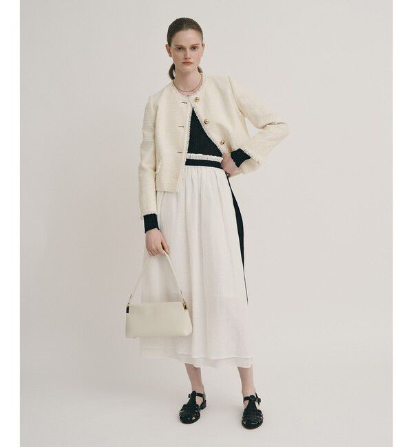 allureville「カールマイヤーギャザースカート」|スカート|