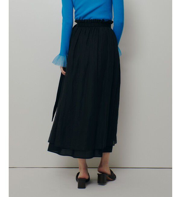 allureville「カールマイヤーギャザースカート」|スカート|