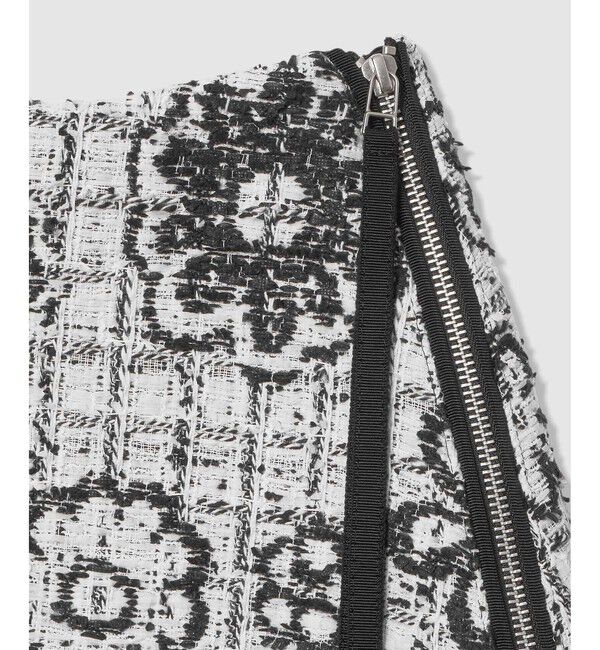 LOULOU WILLOUGHBY「【LOULOU WILLOUGHBY】MALHIA ツイードミニスカート」|スカート|