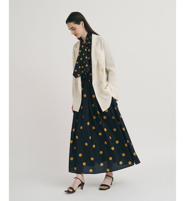 allureville「ポルカドットブラウス」|シャツ・ブラウス|