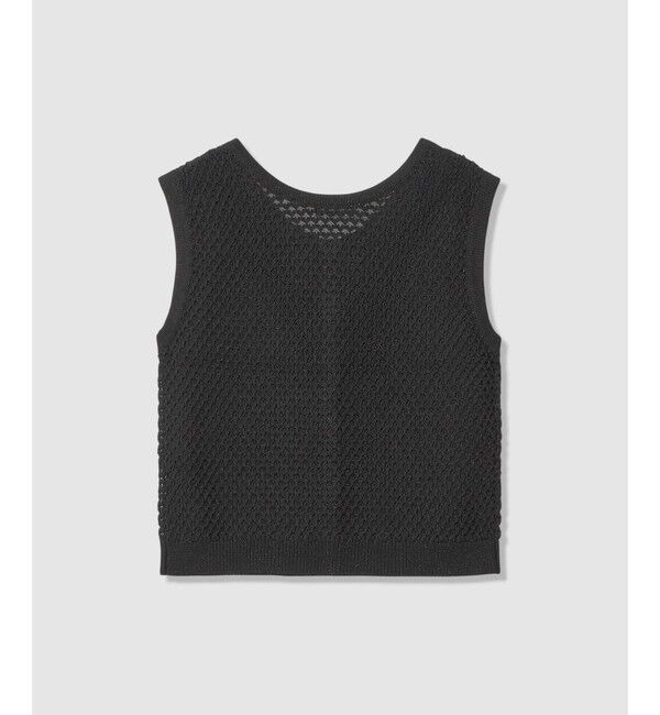 allureville「透かし編みジレプルオーバー」|ニット・セーター|