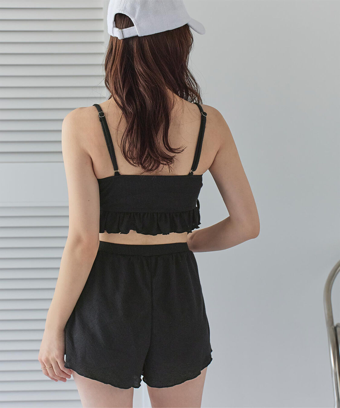 SEA DRESS「ワッフル素材レースアップビキニ」|ビキニ|