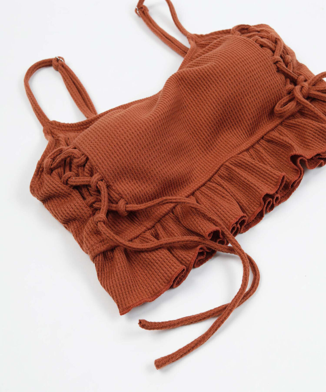 SEA DRESS「ワッフル素材レースアップビキニ」|ビキニ|