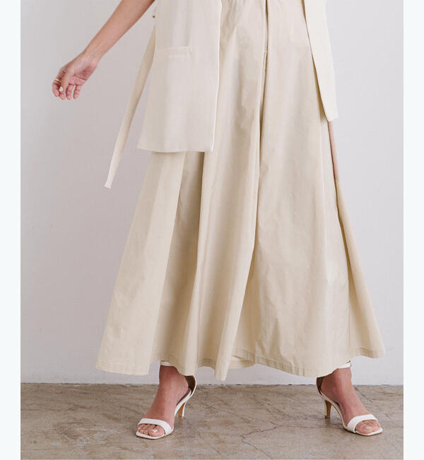 ur's「撥水ウエストタックフレアスカート」|スカート|