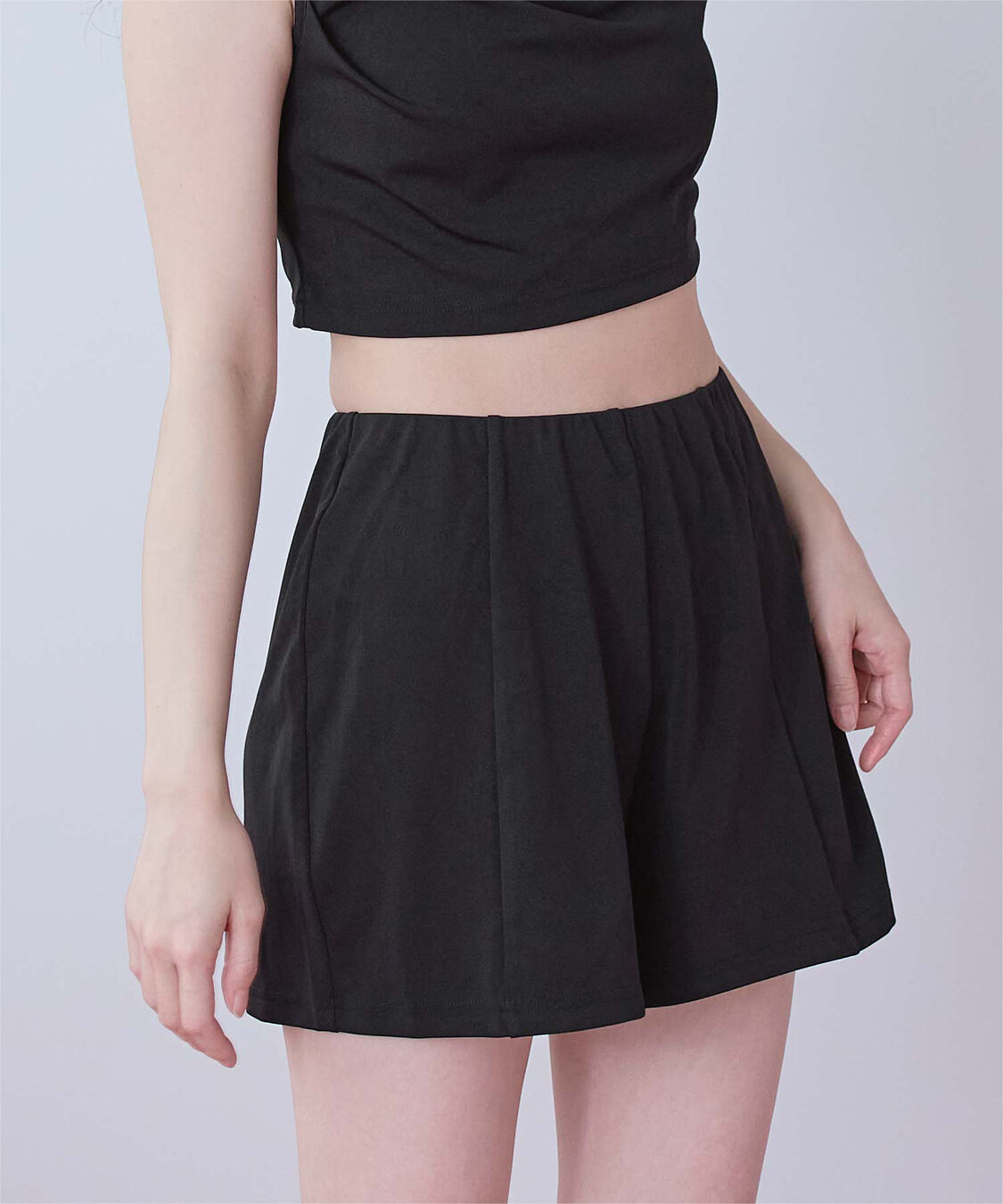 SEA DRESS「ショートパンツ付タックビキニ」|ビキニ|