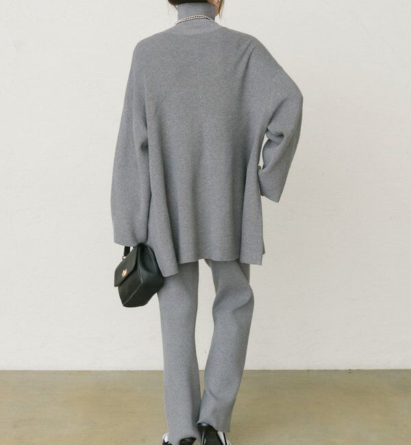  「【セットアップ対応】リブニットフレアパンツ」|その他|