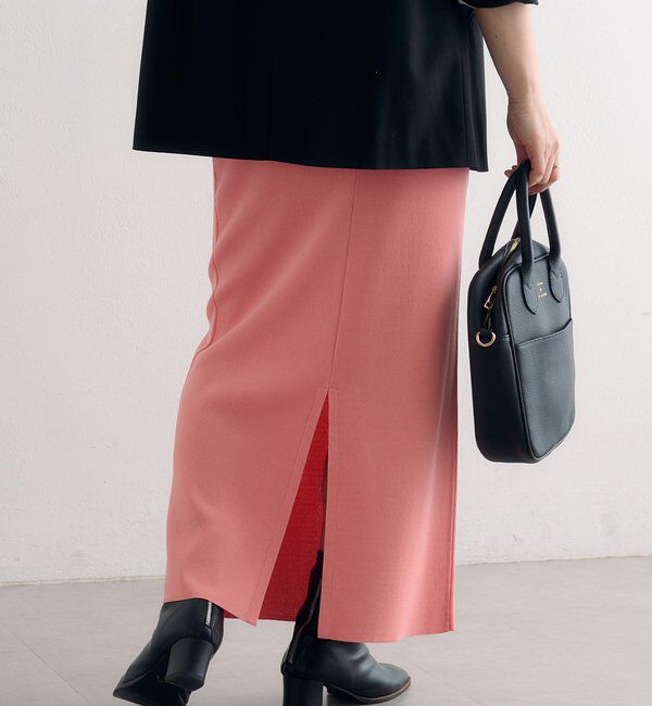  「＼累計1万枚突破！／《-3kg見え》【Du noir】ナロースカート」|スカート|