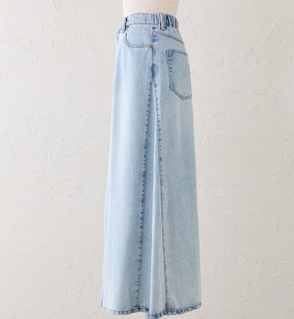 「リヨセル混デニムスカート」|スカート|