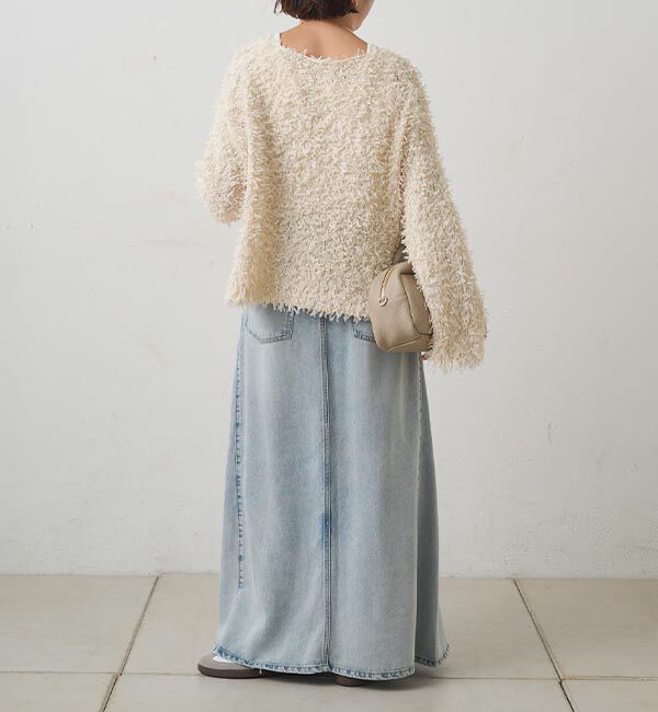  「リヨセル混デニムスカート」|スカート|