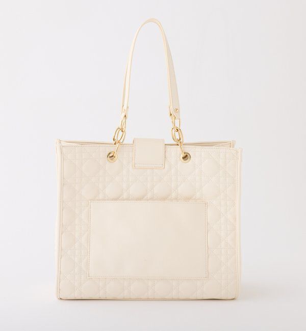  「【WEB限定リバイバル】エンブレム付きキルティングキャリーオントート」|ショルダー・メッセンジャー|