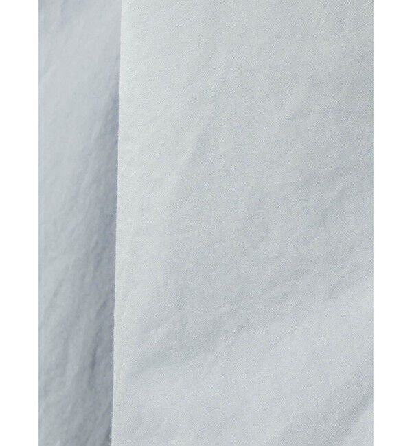 mizuiro ind「mizuiro ind コクーンショートシャツ」|シャツ・ブラウス|