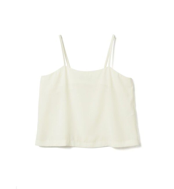 mizuiro ind「mizuiro ind ジョーゼットキャミソール」|ベスト・ジレ|アイボリー