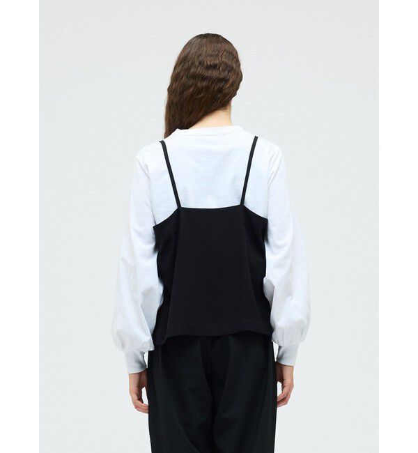 mizuiro ind「mizuiro ind ジョーゼットキャミソール」|ベスト・ジレ|