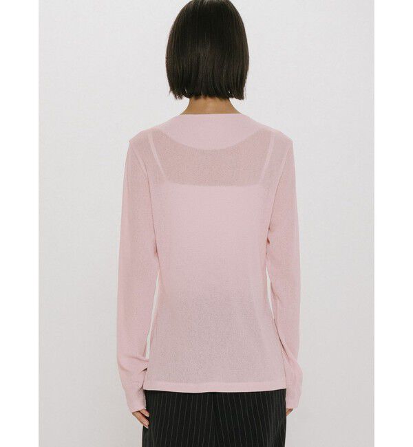 MIDIUMISOLID「MIDIUMISOLID for Ladies クルーネックロングカーディガン」|カーディガン|