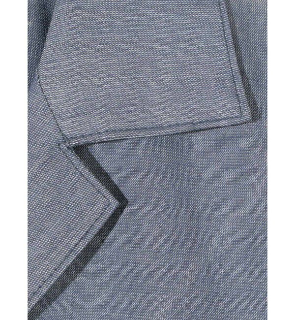 MIDIUMISOLID「MIDIUMISOLID for Ladies シアーデニムオープンカラーシャツ」|シャツ・ブラウス|