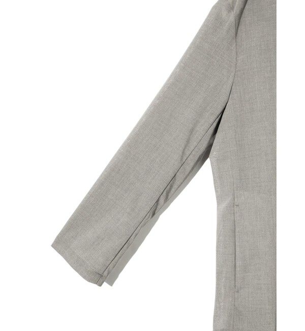 MIDIUMISOLID「MIDIUMISOLID for Ladies シースルージップジャケット」|テーラードジャケット|