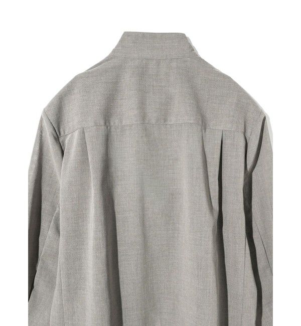 MIDIUMISOLID「MIDIUMISOLID for Ladies シースルージップジャケット」|テーラードジャケット|