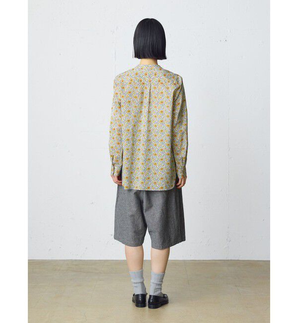 MidiUmi「MidiUmi リバティプリントシャツ」|シャツ・ブラウス|