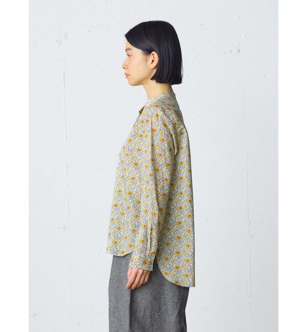 MidiUmi「MidiUmi リバティプリントシャツ」|シャツ・ブラウス|