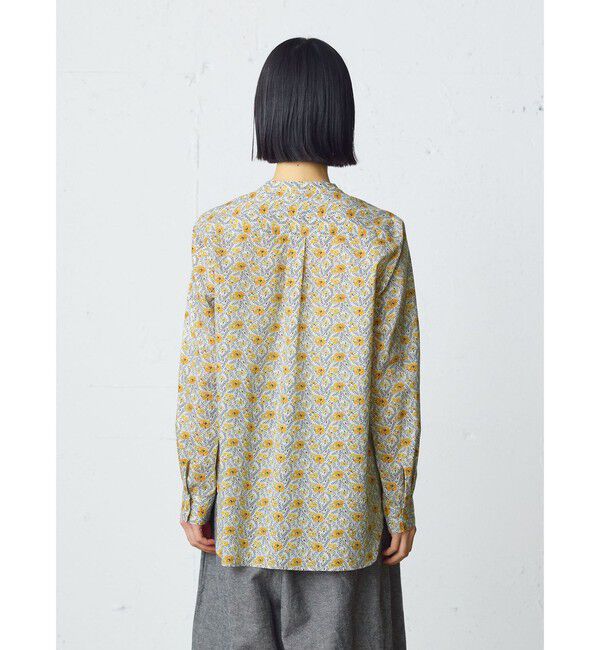 MidiUmi「MidiUmi リバティプリントシャツ」|シャツ・ブラウス|