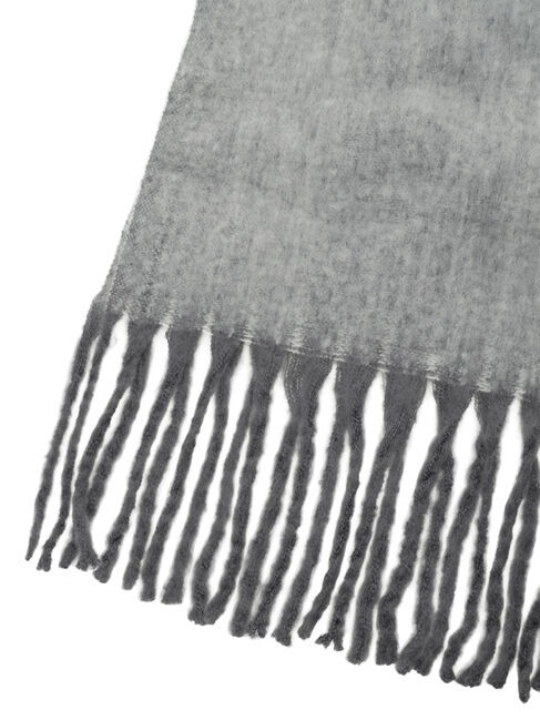 Samansa Mos2 blue「ボリュームフリンジマフラー」|その他|