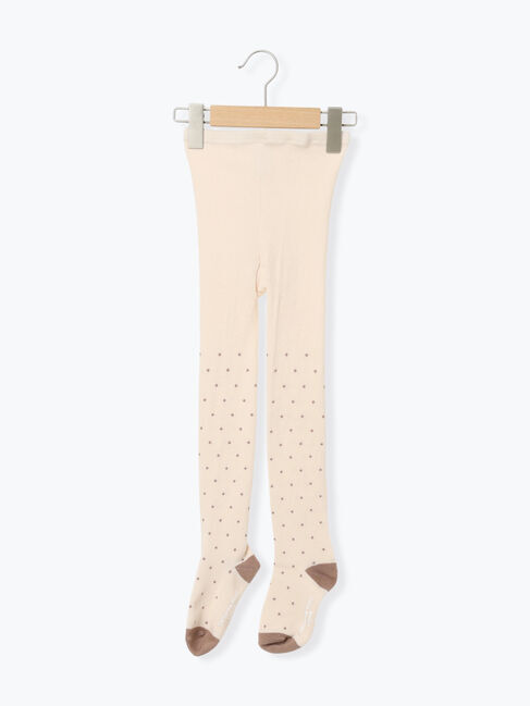 Samansa Mos2 Lagom「ドット柄カラータイツ」|ソックス|キナリ