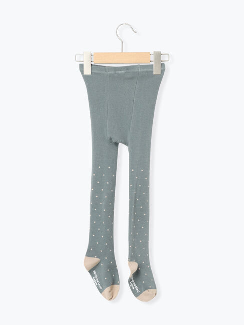 Samansa Mos2 Lagom「ドット柄カラータイツ」|ソックス|