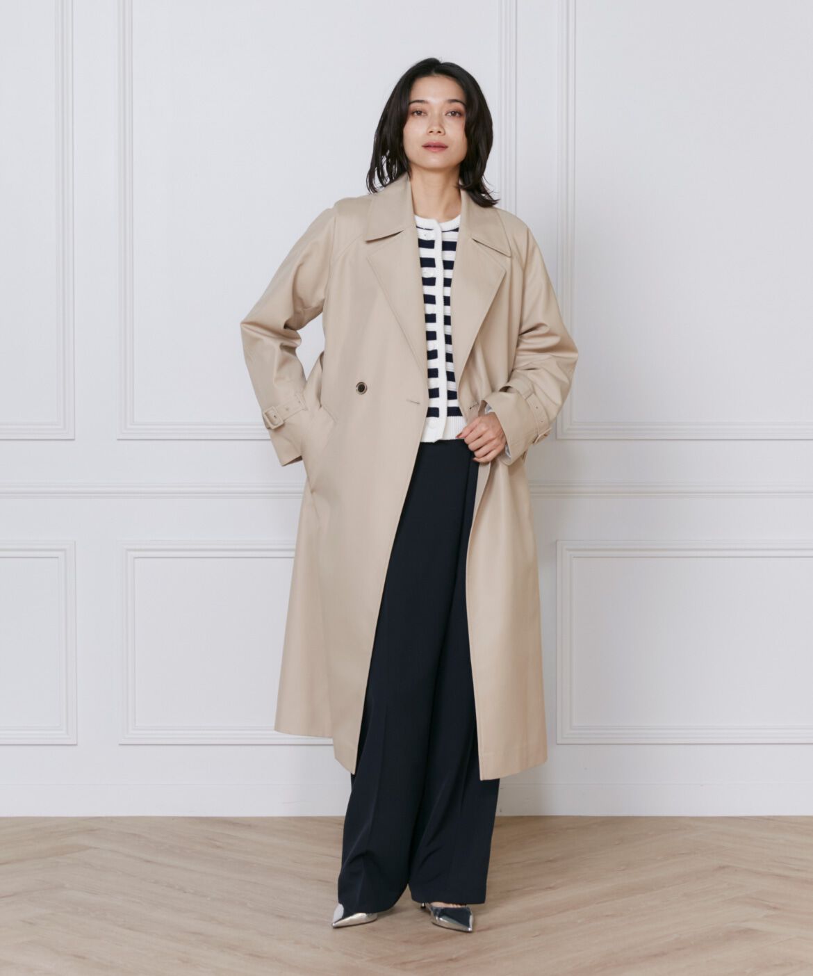 INED「《大きいサイズ》ラップパンツ」|その他|