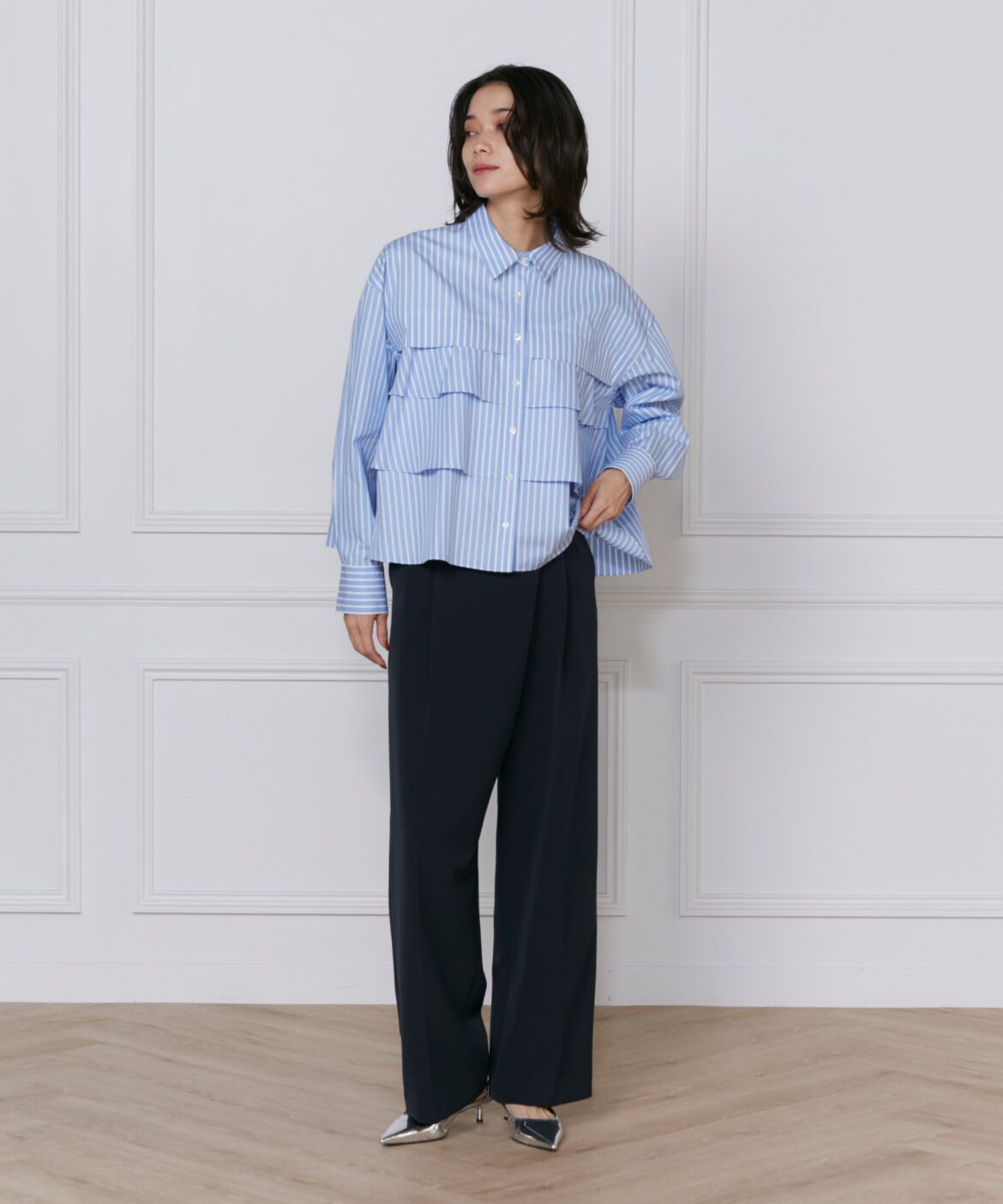 INED「《大きいサイズ》ラップパンツ」|その他|